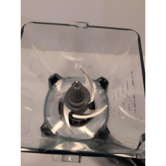 Ninja Pro 1100 System 40oz Food Processor Bowl w Regular And Dough Blades & Lid - Picture 12 of 16